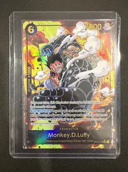 Monkey.D.Luffy OP10-118 Secret Rare Alternate Art Royal Blood NM - Image 1
