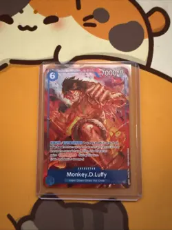 2022 One Piece Paramount War Monkey.D.Luffy Alternate Art #OP02-062 - Image 1