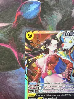 Boa Hancock OP14-112 SR The Azure Sea’s Seven Foil One Piece TCG English - Image 2