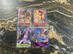 One Piece TCG | Illustration Boxes Vol. 5 & Vol. 6 Promo Set Brand New NM C - Image 1