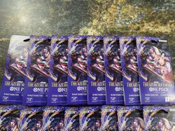 One Piece OP-14 Booster Pack Sealed X24 Sleeved Booster Box Quantity A - Image 2