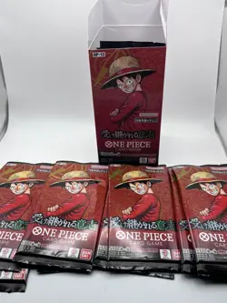 10 PACKS One Piece OP-13 Carrying On His Will Sealed Booster Japanese - Image 1