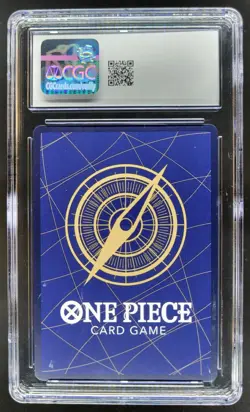 2025 ONE PIECE CCG JAPANESE UTA SECRET RARE ALT ART EB03-061 CGC 10 B PT - Image 2
