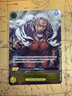 One Piece TCG Silvers Rayleigh Dash Pack Promo OP14-108 - R OP14 - Image 1