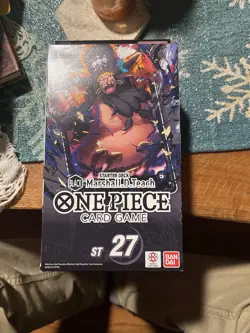 One Piece Starter Deck 27: BLACK Marshall.D.Teach - Image 1
