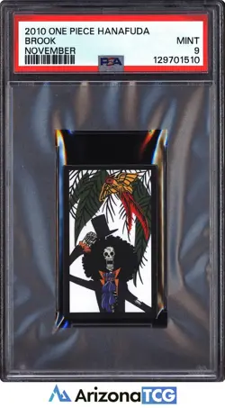One Piece 2010 Brook November One Piece Hanafuda PSA 9 - Image 1