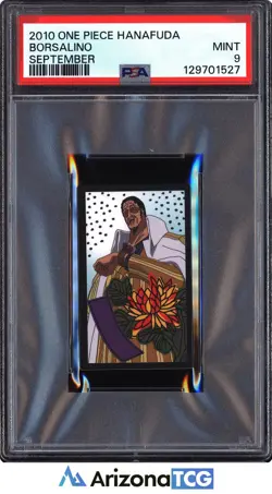 One Piece 2010 Borsalino September One Piece Hanafuda PSA 9 - Image 1