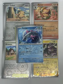 Pokemon Error Card Lot (miscut) All Reverse Holos From The Set Paldea Evolved - Image 1