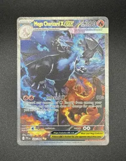 🔥 Mega Charizard X ex 125/094 - SIR Phantasmal Flames - Pokemon Card NM 🔥 - Image 1
