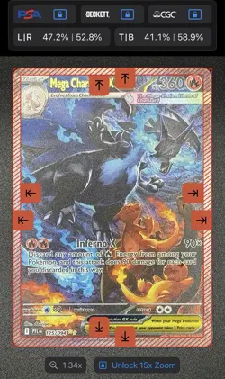 🔥 Mega Charizard X ex 125/094 - SIR Phantasmal Flames - Pokemon Card NM 🔥 - Image 4