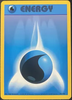 Water Energy 102/102 Base Set Regular - Pokemon Card - Image 1