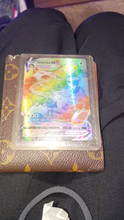 Pokemon Snorlax VMAX 206/202 Secret Rare Full Art Holo Card Sword & Shield - Image 1