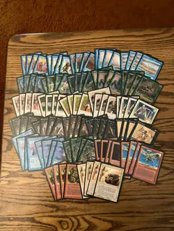 Mtg Fallen Empires Lot x100 - Magic the Gathering Fallen Empires Cards Played - Image 1