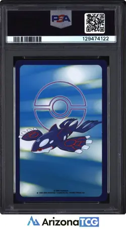 Pokemon 2003 Loudred 5 Of Hearts Pokemon Sapphire Playing Card Japanese PSA 8 - Image 2
