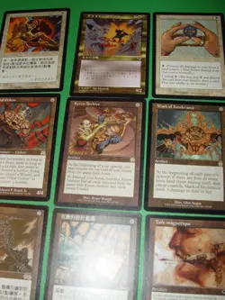 MTG 9x foreign tempest urza's legacy saga rares artifact Magic Card lot - Image 3