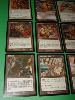 MTG 9x foreign tempest urza's legacy saga rares artifact Magic Card lot - Image 5