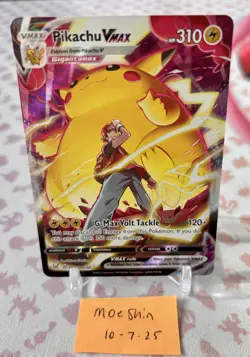 Pikachu VMAX Lost Origin TG17/TG30 Holo Pokemon Card FA 2022 Trainer Gallery - Image 1