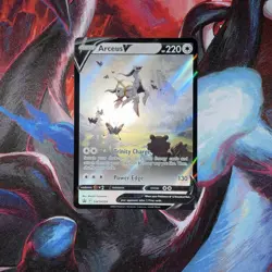 Arceus V SWSH204 SWSH: Sword & Shield Holo Promo Pokemon TCG Card - Image 2