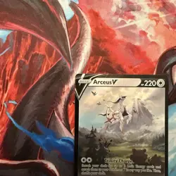Arceus V SWSH204 SWSH: Sword & Shield Holo Promo Pokemon TCG Card - Image 3