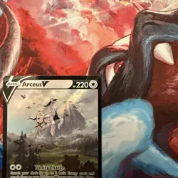 Arceus V SWSH204 SWSH: Sword & Shield Holo Promo Pokemon TCG Card - Image 4