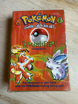 Pokemon Brushfire Factory SEALED Trading Cards Theme Deck Base Set 1999 WOTC - Image 1