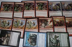 15x mirrodin darksteel ravnica goblins playset black red magic cards MP - Image 1