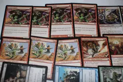 15x mirrodin darksteel ravnica goblins playset black red magic cards MP - Image 4