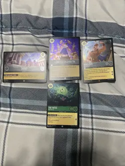 Disney Lorcana Lot 44 Cards- Cold Foils - NM - Image 2