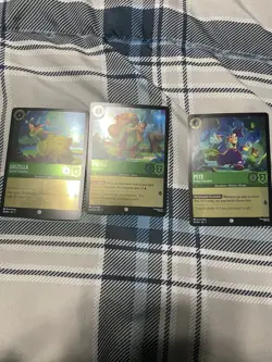 Disney Lorcana Lot 44 Cards- Cold Foils - NM - Image 3