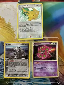 Vintage Pokemon Card Lot Holo Reverse Holo Fire Dragonite Wigglytuff Aggron - Image 2