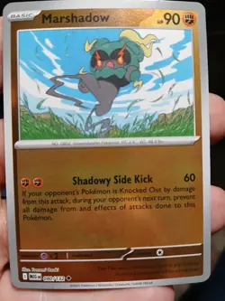 Pokemon TCG Marshadow Card 080/132 RH Reverse Holo, Mega Evolution Base Set - Image 1