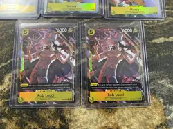 Stussy X3 Rob Lucci X2 ST29-006 Parallel Starter Deck Prom One Piece Card - Image 2