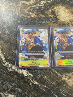 Sanji ST29-004 Parallel Starter Deck Promo One Piece Card English X2 - Image 2