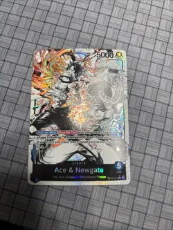 Ace & Newgate L ST22-001 One Piece Card Game Starter Deck Parallel English - Image 1