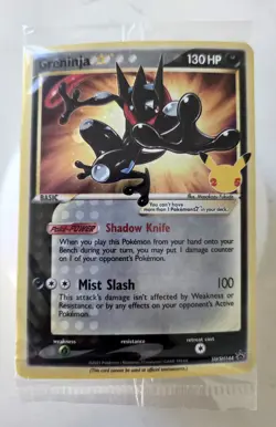 Sealed! Greninja Gold Star SWSH144 SWSH: Sword & Shield Promo Card Pokemon Tcg - Image 1