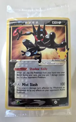 Sealed! Greninja Gold Star SWSH144 SWSH: Sword & Shield Promo Card Pokemon Tcg - Image 1