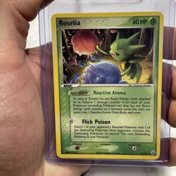 Pokemon Roselia 42/92 EX Legend Maker Uncommon Pokemon Card 2006 Nintendo TCG NM - Image 1