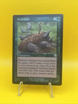 Food Chain (Mercadian Masques - MMQ) Vintage MTG - Light Play - Image 1