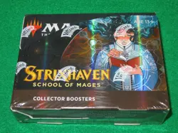 MTG STRIXHAVEN SCHOOL OF MAGES COLLECTOR BOOSTER BOX NEW SEALED 630509958863 - Image 1