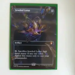 Jeweled Lotus Borderless Magic the Gathering (MTG) - Image 1