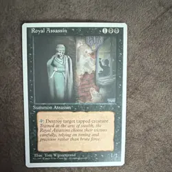 Royal Assassin 1/1 4th Edition - MTG Magic the Gathering - Never played - Image 1