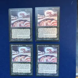 MTG x4 The Dark Worms of the Earth MINT/NM English 1994 4 Total - Image 1