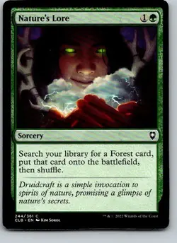 Nature's Lore Commander Legends: Battle for Baldur's Gate Regular - Image 1