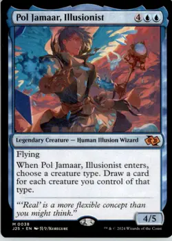 Pol Jamaar, Illusionist (Anime) M Foundations Jumpstart 38 Near Mint - Image 1