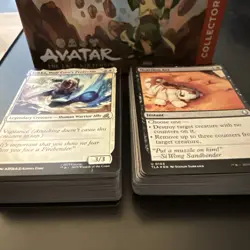 Avatar Airbender Bulk Lot MINT UNPLAYED 1 Collector Box Worth Of C/U TLA MTG TLE - Image 2