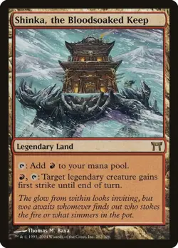 Shinka, the Bloodsoaked Keep [Champions of Kamigawa] Near Mint - Image 1