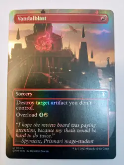 Vandalblast (Borderless) Commander Masters Foil - Image 1