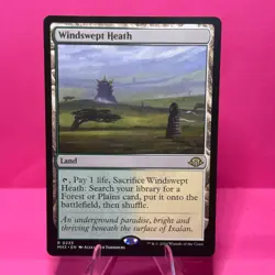 Magic: The Gathering Land Windswept Heath Windswept Heath Rare Regular - Image 1