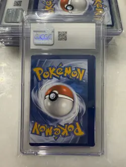 🔥 CGC 8.5 HUGE MISCUT ERROR Veluza 56/193 Rev Holo Paldea Evolved Pokemon Card - Image 3