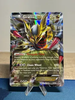 Giratina EX 57/98 XY Ancient Origins Ultra Rare Pokemon TCG Card - Image 1